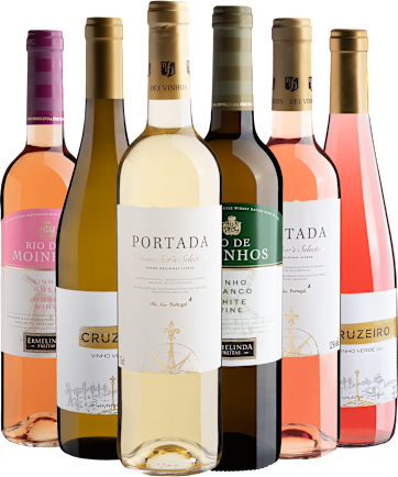 Kit 6 Vinhos Portugueses Refrescantes