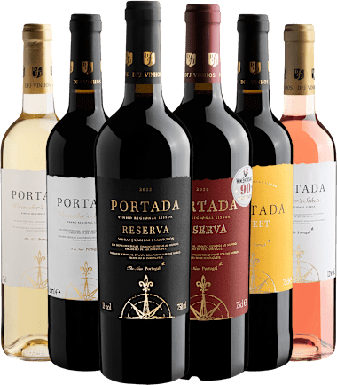 Kit Família Portada | 4 Tintos + 1 Branco + 1 Rosé
